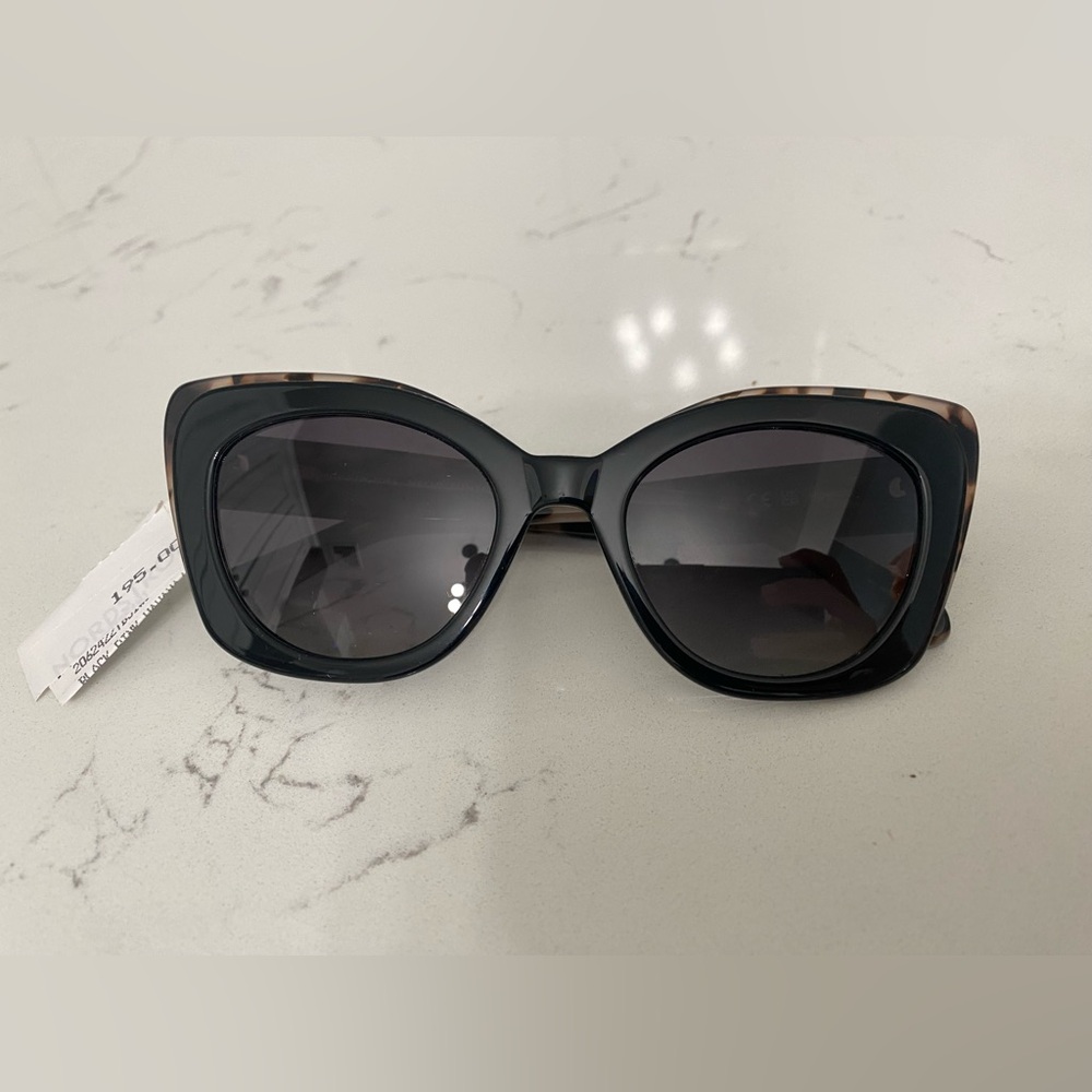 KATE SPADE MARIGOLD/S 2TB BLACK PINK HAVANA 51/20/140 Women's Sunglasses NWT!